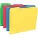 BSN16517 - Business Source 1/3-cut Tab Heavyweight Color File Folders