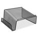 LLR84155 - Lorell Black Mesh/Wire Angled Height Mesh Phone Stand