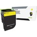 LEX80C0S40 - Lexmark Unison 800S4 Toner Cartridge - Yellow