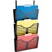 LLR80666 - Lorell Plastic Hanging Triple Pocket File Set