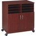 LLR60266 - Lorell 2-Door Mobile Machine Stand with Sorter
