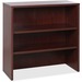 LLR69614 - Lorell Essentials Mahogany Laminate Stack-on Bookshelf