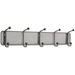 SAF6403BL - Safco Onyx 5-hook Steel Mesh Wall Rack