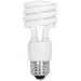 SDNS6235 - Satco 13-watt Fluorescent T2 Spiral CFL Bulb