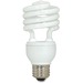 SDNS6271 - Satco 18-watt T2 Spiral CFL Bulb 3-pack