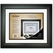 FST83910 - First Base Tuxedo Black Double Matte Certificate Frame