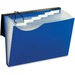 PFX67440BLU - Pendaflex Expandable Letter-size 7-Pocket Poly File