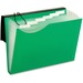 PFX67440GRN - Pendaflex Expandable Letter-size 7-Pocket Poly File