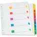 OXFCR2135NSRD - TOPS RapidX 5 & 8 Tab Super Colour Coded Dividers