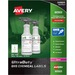 AVE60503 - Avery&reg; UltraDuty(R) GHS Chemical Labels for Laser Printers, Permanent Adhesive, Waterproof, UV Resistant, 3-1/2" x 5", 200 Labels (60503 )