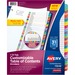 AVE11846 - Avery&reg; Ready Index(R) 31-Tab Binder Dividers, Customizable Table of Contents, Contemporary Multicolor Tabs, 1 Set (11846)