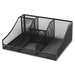 GJO39406 - Genuine Joe Matte Black Condiment Organizer