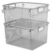 LLR84247 - Lorell Carry Handle Stacking Mesh Storage Bin