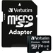 VER44085 - Verbatim 128GB Premium microSDXC Memory Card with Adapter, UHS-I Class 10