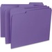 BSN99717 - Business Source 1/3-cut Colored Interior File Folders