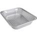 GJO10702 - Genuine Joe Half-size Disposable Aluminum Pan
