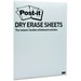 MMMDEFPACKLG - Post-it&reg; Dry Erase Sheets