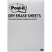 MMMDEFPACKREG - Post-it&reg; Dry Erase Sheets