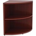 LLR69893 - Lorell Essentials Series Mahogany Laminate Desking