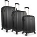 MLGLABS100BK - MANCINI Santa Barbara Carrying Case (Roller) Luggage, Travel Essential - Black