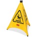 RUB9S0100YEL - Rubbermaid Commercial Caution Sign