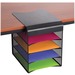 SAF3242BL - Safco Onyx Solid Top Horizontal Hanging Storage