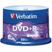 VER95037 - Verbatim AZO DVD+R 4.7GB 16X with Branded Surface - 50pk Spindle