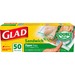 CLO12615WAVE - Glad Sandwich Zipper Bags