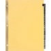 BSN01181 - Business Source A-Z Black Leather Tab Index Dividers