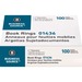 BSN01436 - Business Source Standard Book Rings