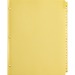 BSN01806 - Business Source A-Z Clear Plastic Tab Index Dividers
