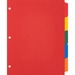 BSN01809 - Business Source Plain Tab Color Polyethylene Index Dividers