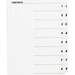 BSN05853 - Business Source Table of Content Quick Index Dividers