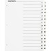 BSN05857 - Business Source Table of Content Quick Index Dividers