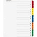 BSN21904 - Business Source Table of Content Quick Index Dividers