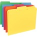 BSN21274 - Business Source 1/3-Cut Tab Colored File Folders