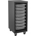 LLR71104 - Lorell Pull-out Bins Mobile Storage Tower