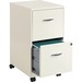 LLR19156 - Lorell SOHO White Mobile File Cabinet
