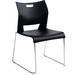 GLB6621BLKCM - Global Duet Armless Stacking Chair