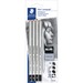 STD100CSBK7A6 - Staedtler Mars Lumograph Charcoal Pencil Set