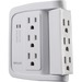 WOO41423 - Wood Industries 6-Outlet Surge Suppressor/Protector