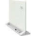 QRT3413826909 - Quartet Glass Desktop Dry-Erase Panel, Frameless, 23" x 17"