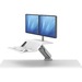 FEL8081801 - Fellowes Lotus&trade; RT Sit-Stand Workstation White Dual