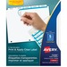 AVE11436 - Avery&reg; Index Maker Print & Apply Clear Label Dividers with White Tabs