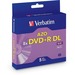 VER95311 - Verbatim 95311 DVD Recordable Media - DVD+R DL - 8x - 8.50 GB - 5 Pack Jewel Case