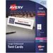 AVE5309 - Avery&reg; Printable Large Tent Cards, Embossed, Two-Sided Printing, 3-1/2" x 11", 50 Cards (5309)
