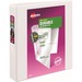 AVE17022 - Avery&reg; Durable View Binder, 1-1/2" Slant Rings, 375-Sheet Capacity, DuraHinge(R), White (17022)