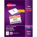AVE74461 - Avery&reg; Clip Name Badges, Print or Write, 2-1/4" x 3-1/2", 100 Inserts & Badge Holders with Clips (74461)