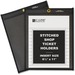 CLI45911 - C-Line Stitched Shop Ticket Holders with Black Backing