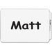 CLI92277 - C-Line Plain White Self-adhesive Name Badges